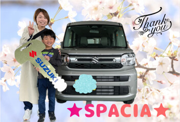 N様　スペーシア　ご納車！